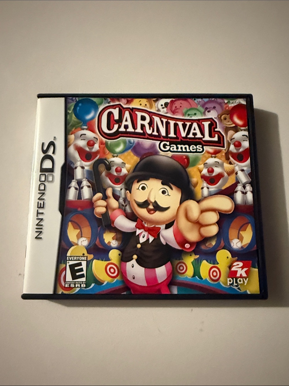 Nintendo Carnival Games - Red, Blue, Yellow Artwork